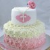 Religious Cakes - First Holy Communion Cake 2 Tier (D, 3LB)